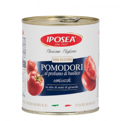 Pomodori semisecchi in olio latta 850ml