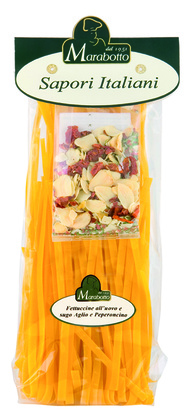 Fettuccine 250gr e sugo aglio peperoncino 30gr