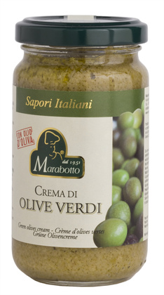 Crema di olive verdi 180gr