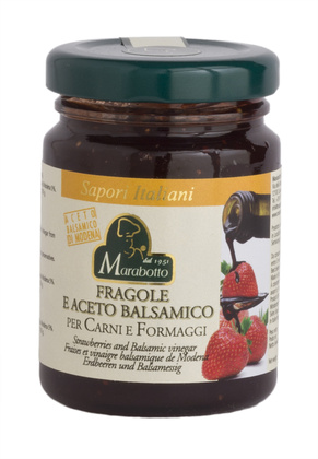 Fragole e aceto balsamico 110gr