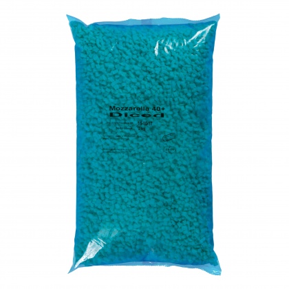Mozzarella kubus 3x3mm 2kg