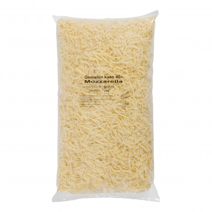 Mozzarella slierten 4mm 2kg