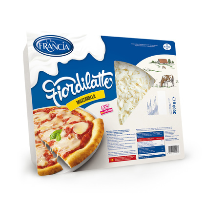 Mozzarella fior di latte macinata 3kg