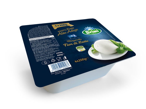 Mozzarella Fior di Latte 4x200g