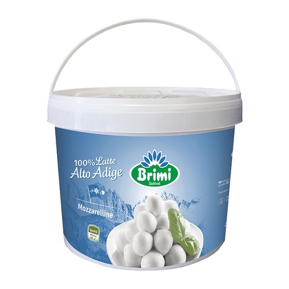 Mozzarella ciliegina 7,5gr emmer 1kg