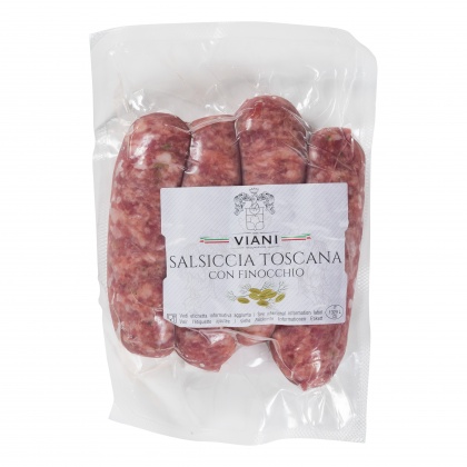 Salsiccia Toscana finocchio 4pz 10x~350gr SV