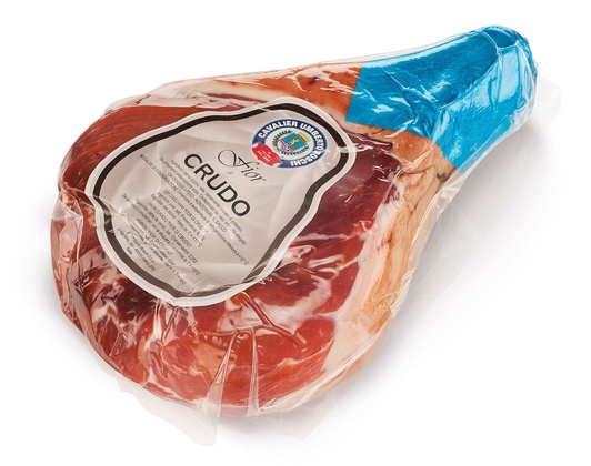 Prosciutto MEC 'Fior di Crudo' s/osso pressato ~6kg