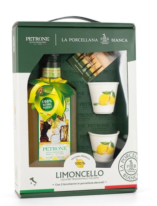 Limoncello 50cl + 2 bicchieri confezione regalo