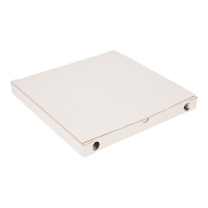 Pizzabox 32x32x3 CX Neutro wit dubbelkraft 100st