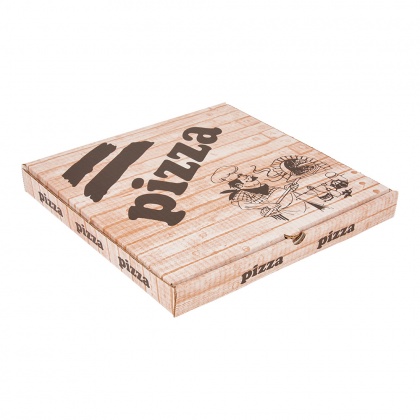 Pizzabox 33x33x3,5 NY dubbelkraft 100st