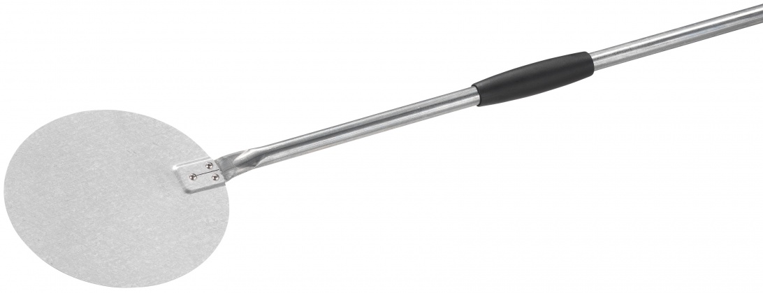 Palettino alluminio tondo F-20 20cm manico 120cm