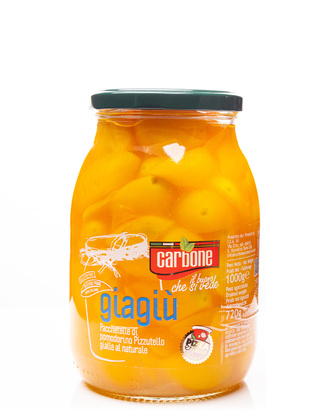 Pomodori Piennolo giallo 'Giagiu' naturale 1kg