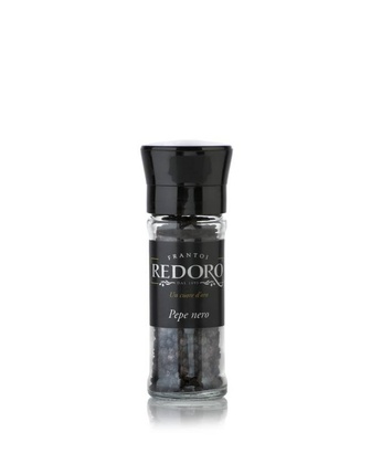 Pepe nero per oliera acciaio nero 4st