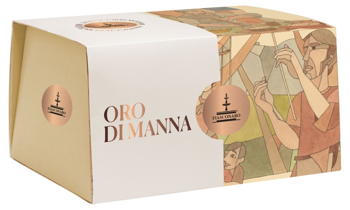 Panettone Oro di Manna scatola 1kg