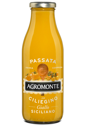 Passata di pomodoro e ciliegino giallo 550g