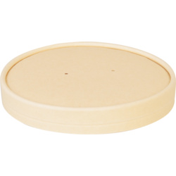 Deksels PS wit 70mm Beker Bamboe 180ml 'cappuccino' 100st