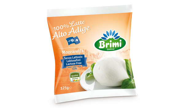 Mozzarella senza lattosio palla 125gr