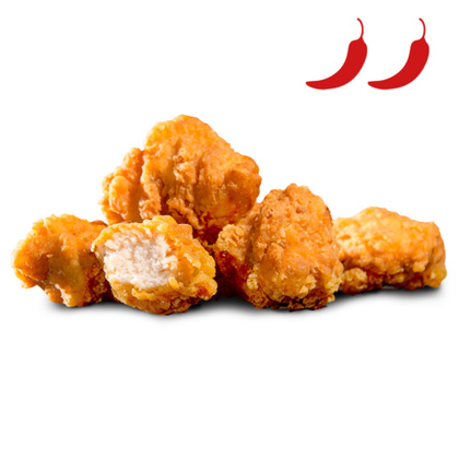 Hot & Spicy Chicken bites ~25gr 5x1kg