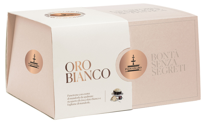Panettone Oro Bianco scatola 1kg