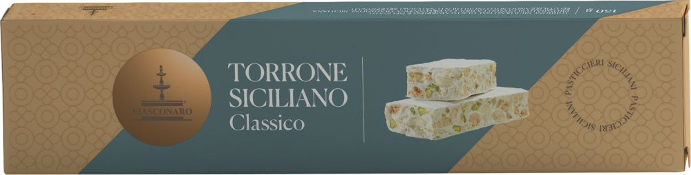 Torrone siciliano classico 150gr