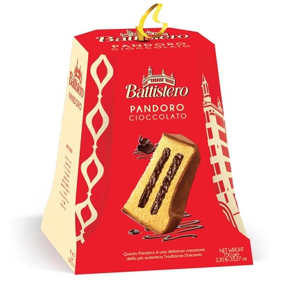 Pandoro crema cioccolato 750gr