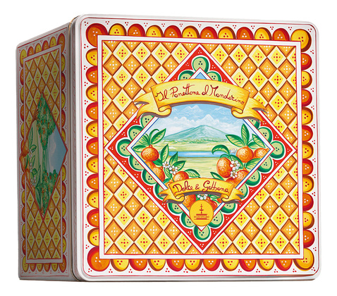 D&G Panettone al mandarino di Sicilia 1kg