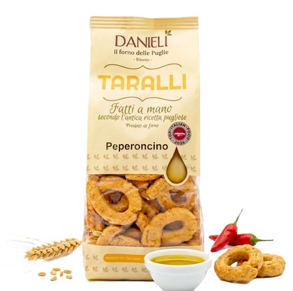 Taralli al peperoncino  240g 