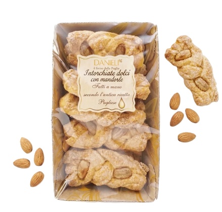 Intorchiate dolci con mandorle 250g
