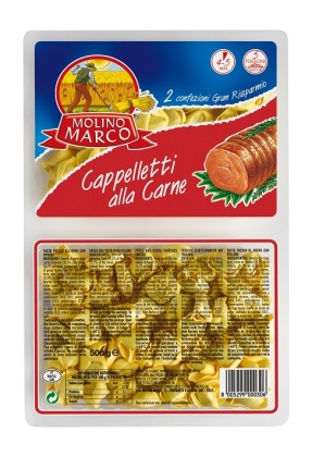 ingevroren Tortellino alla carne 2x250gr