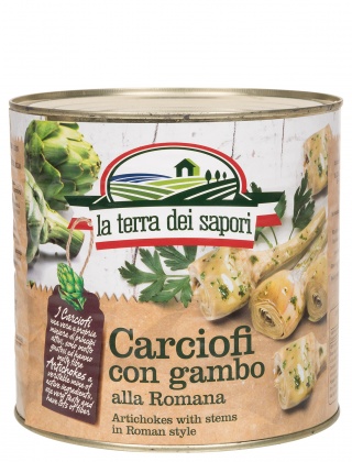 Carciofi alla Romana in olio 3kg