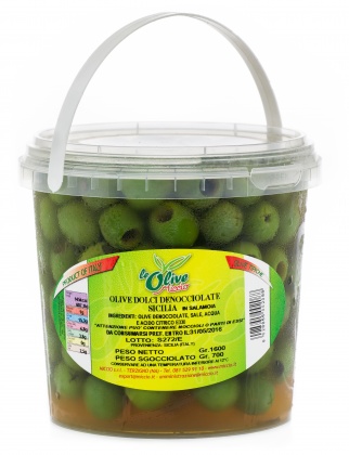 Olive verdi Belice denocciolate 700gr