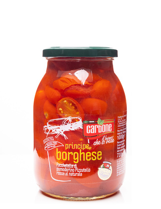 Pomodori rossi 'Principe Borghese' al naturale 1kg