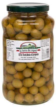Olive verdi giganti Bella Cerignola 3,1kg