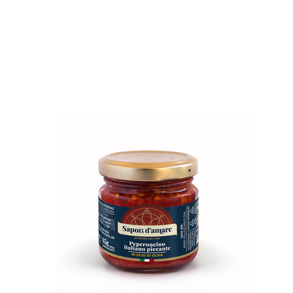 Peperoncino piccante in olio 100gr