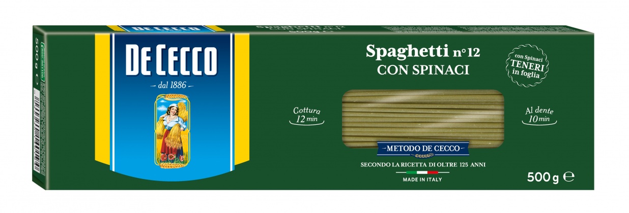 Spaghetti verdi n12 500gr